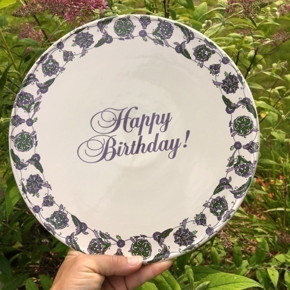Avon President’s Club Happy Birthday Cake Plate